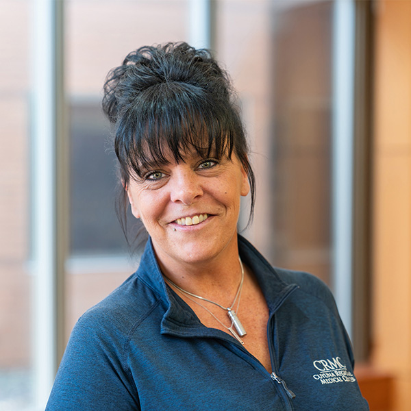 Tracey Tuper, LPN, provides diabetes education at Cuyuna Regional Medical Center in Crosby, Minnesota, supporting patients with personalized care and guidance.