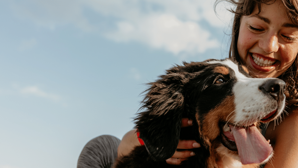 Woman With Dog 1