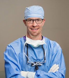 Dr. James Stokman, CRMC spine surgeon celebrating 100 robotic procedures in Crosby, MN