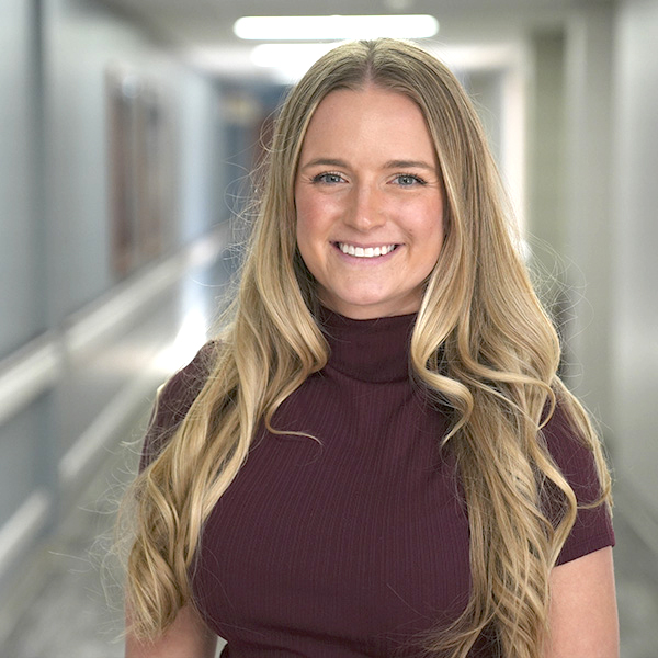 Shannon Sheady, APRN, CNP, oncology nurse practitioner at Cuyuna Regional Medical Center in Crosby, Minnesota, providing patient-centered cancer care.