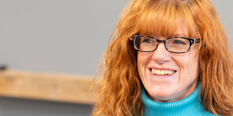 Tami, a CRMC patient, smiling after finding relief from gastroparesis through specialized treatment and compassionate care.