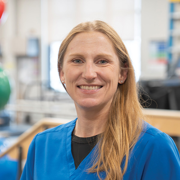 Salina Winslow, DPT, physical therapist at Cuyuna Regional Medical Center, delivering personalized rehabilitation care.
